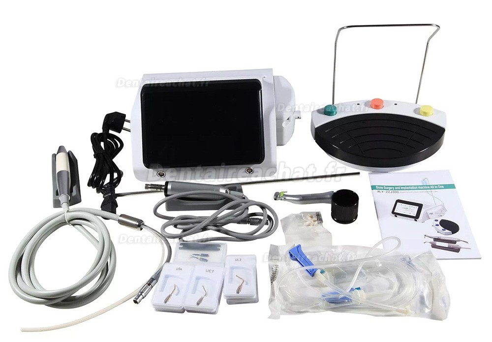 Moteur piezo chirurgie et Moteur d'implant deux en un Équipement d'implant dentaire XLY-ZZJ300
